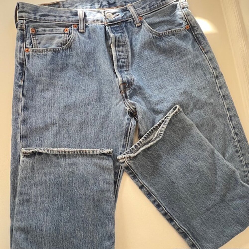 Levis 501 Button-fly Jeans W34 L30